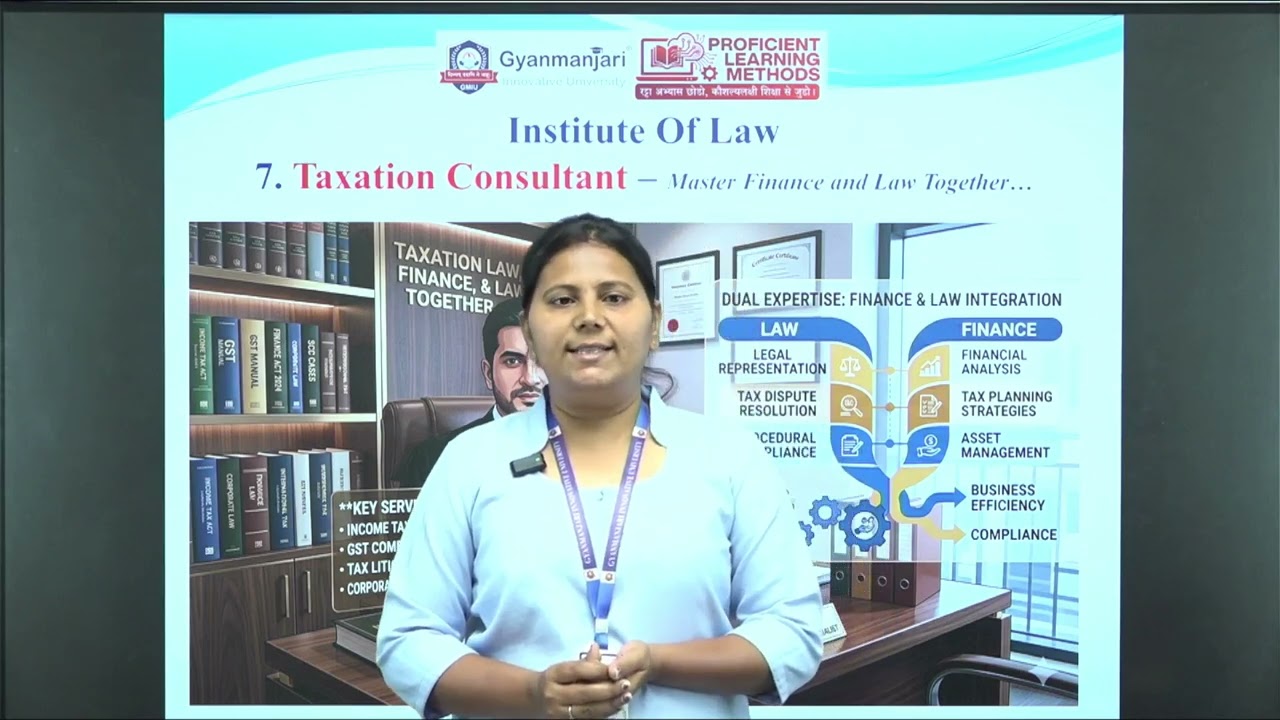 Taxation Consultant Explained | Expert Lecture at GMIU