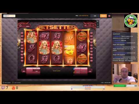 HUGE WIN on Jetsetter from Endorphina!