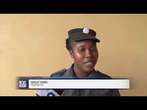 MAHDIA’S ONLY WOMAN FIREFIGHTER SAYS SAVING LIVES IS HER PASSION