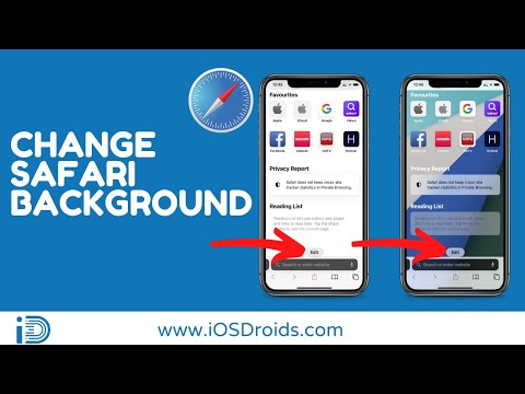 How to Change Safari Background on iPhone/iPad