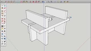 Using the tape measure tool in Sketchup