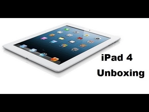 iPad 4 Silent Unboxing