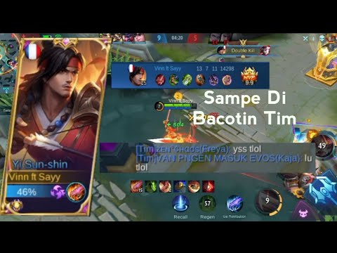 GAMEPLAY YSS HAMPIR COMEBACK!|MOBILE LEGENDS