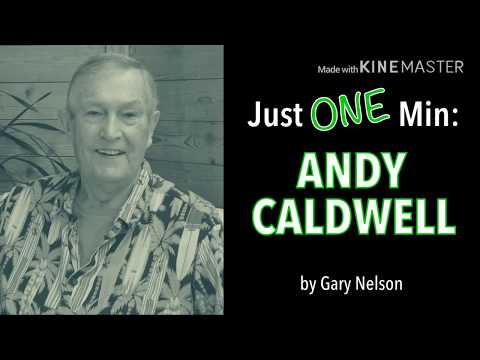 Just One Minute Ep 25: Andy Caldwell