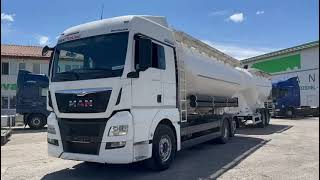 Купить автоцистерну MAN TGX 26.440 6x2 silo cisterna na prepravu sypkých hmôt 31m3 VIN + прицеп автоцистерна - Изображение 4 | Autoline TM Автоцистерна MAN TGX 26.440 6x2 silo cisterna na prepravu sypkých hmôt 31m3 VIN + прицеп автоцистерна | Изображение 4 - Autoline