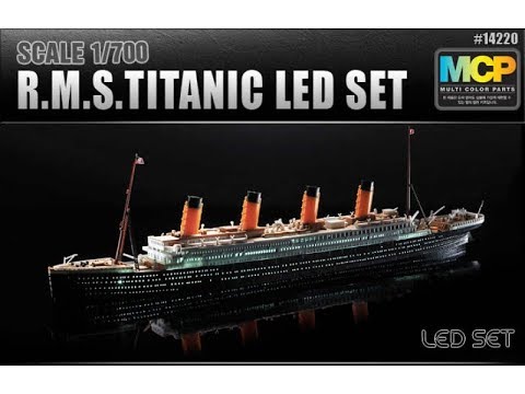 Academy — 14220 R.M.S. Titanic Plastic Model Video