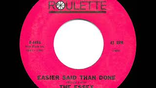 1963 HITS ARCHIVE: Easier Said Than Done - Essex (a #1 record)