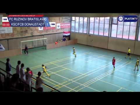 Tor -  FC Ruzinov Bratislava / KSC/FCB Donaustadt am 13.02.2016 16:33