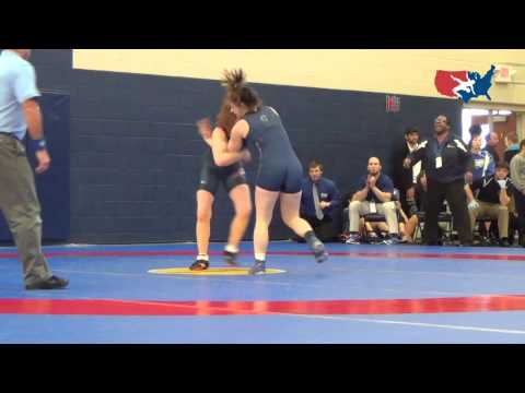 WCWA - Youngblood (Missouri Baptist) dec. Brendlinger (King), 130 fifth-place