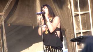 Phantogram The Day You Died New Song Live Firefly Music Festival Dover DE June 22 2014