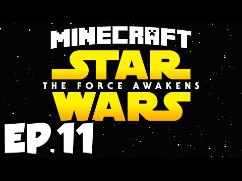 Star Wars: The Force Awakens Ep.11 - JETPACK, HIDDEN BASE, & BEES!!! (Minecraft Modded Survival)