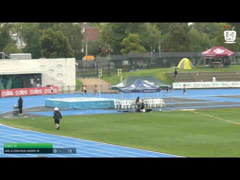 Girls Under 15 200m H1 - 2020 State Combined Events Championships // LAVicTV