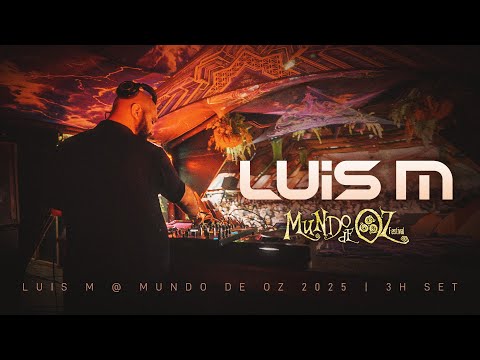 LUIS M @ MUNDO DE OZ 2025 [ psy - techno ] FULL MOVIE