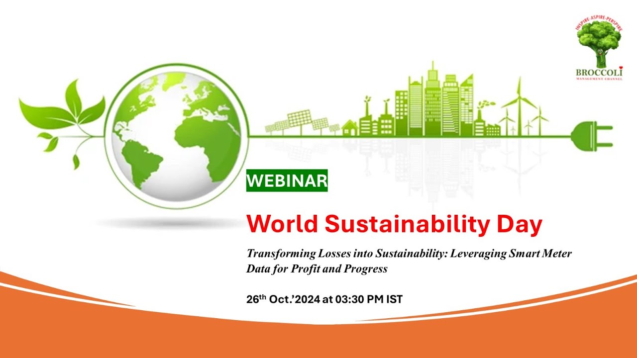 Webinar World Sustainability Day #Sustainability