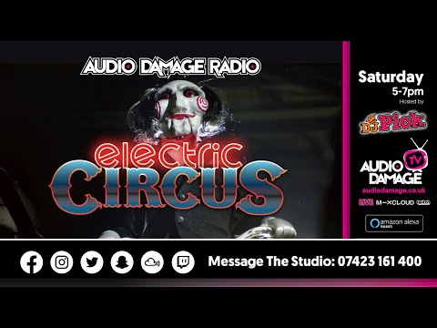 DJ Pick - The Electric Circus (Deep House) - LIVE - Audio Damage Radio. 5 - 6pm (05.11.22).