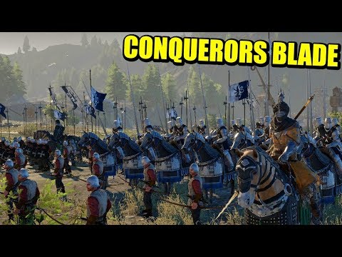 MOUNT AND BLADE + FOR HONOR = CONQUERORS BLADE (BETA CERRADA) | Gameplay Español