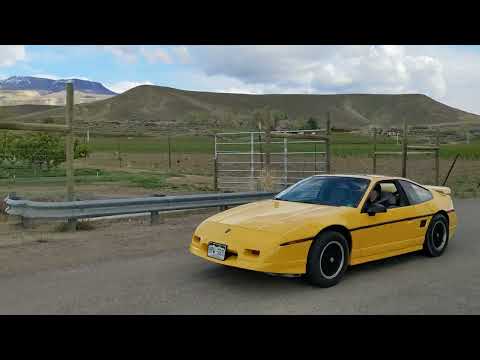 1988 Pontiac Fiero GT Run 2