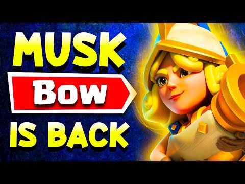 Hero MuskBow is now the BEST Xbow Deck!!