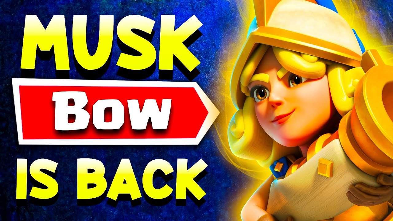 Hero MuskBow is now the BEST Xbow Deck!!