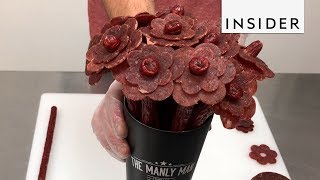 Bouquet Made Of Beef Jerky
