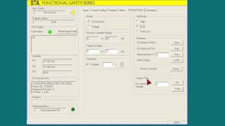 STA HLPRG Configuration Software Tutorial Analog Output Tab