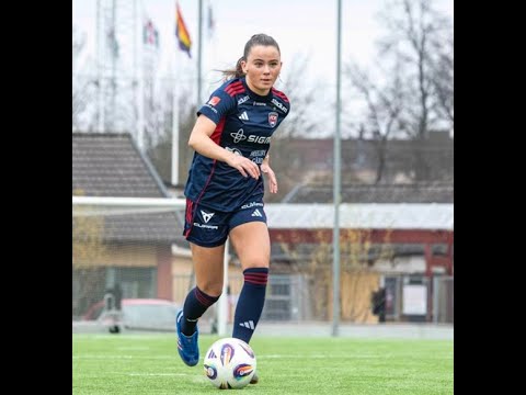 Ísabella Sara Tryggvadóttir first goal with FC Rosengard (24.9.2025)