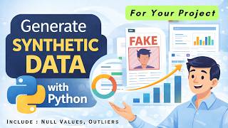 How to Generate Synthetic Data using Python | Create Realistic Fake Dataset for your Project #python
