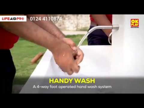 Engineered grade polyethylene portable hand wash station qua...