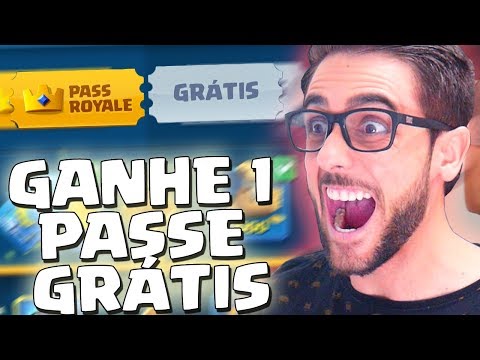 GANHE UM PASSE DE BATALHA GRÁTIS! CLASH ROYALE