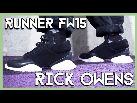 On feet Rick Owens Runner fw15