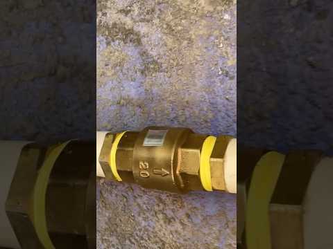 Non return valve fitting | booster pump installation #plumbingvideos #youtubeshorts #shortvideo
