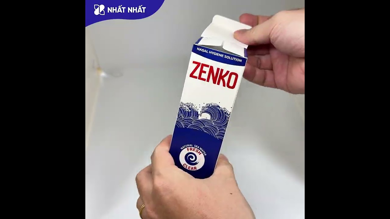 Dung dịch vệ sinh mũi Zenko người lớn