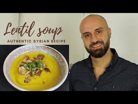 HOW TO MAKE LENTIL SOUP The BEST Authentic Syrian recipe