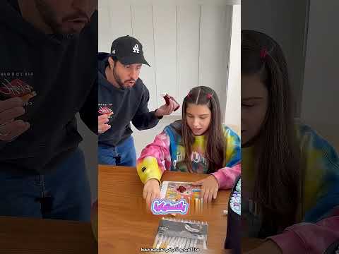 الرسم ينهار تحت الصلصة بينما الأب يدرك الحقيقة متأخراً جداً 😮