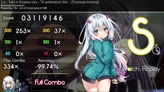 Lia - Toki o Kizamu Uta - TV animation Ver. - [Tomoyo-Insane] +DT