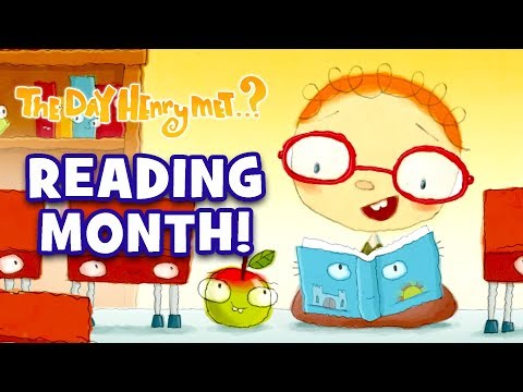 It's Reading Month – Brilliant Books | Cartoons for Kids | The Day Henry Met…? - Kids TV Series, Kingdom Kids Zone - The Day Henry Met