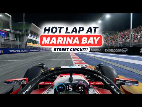 Singapore Grand Prix | Full Lewis Hamilton Marina Bay Street Circuit Hot Lap | F1 27