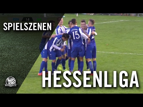 1. FC Eschborn - Spvgg. 05 Oberrad (Hessenliga) - Spielszenen | MAINKICK.TV