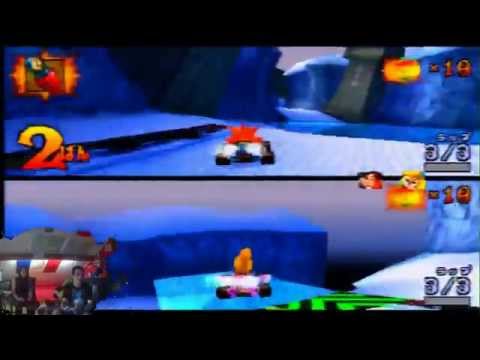 Crash Team Racing 'VS' Mode ''Emago tried'' feat Emago's sister