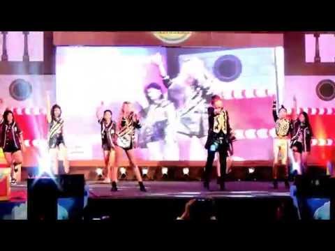 141017 F-vy Second cover 2NE1 - Fire + Come Back Home + Crush @TOT Cover Crew Contest 2014