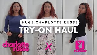 Charlotte Russe x Playboy Collection Try On | Baddie Haul 2025