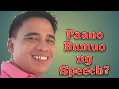 , title : 'Paano Bumuo ng Speech?'