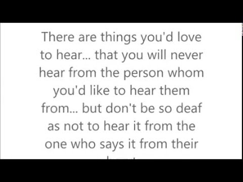 Love poem  MUST LISTEN