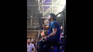 Luke Bryan - She Used To Be Mine (Brooks and Dunn) at Fan Club Party 2012 in Nashville, TN 6/7/12