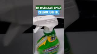 How to make your Clorox spray bottle spray again.