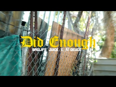 BAGLIFE JUICE x PAY DEUCE- DID ENOUGH [Official Music Video] Shot by: Mky_Visualz
