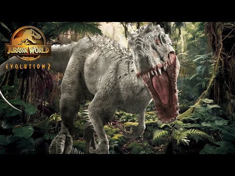 Indominus Rex vs Scorpius Rex vs Indoraptor vs Raptor Squad