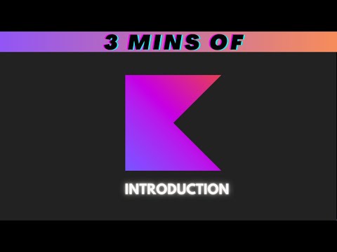 Kotlin in 3 minutes