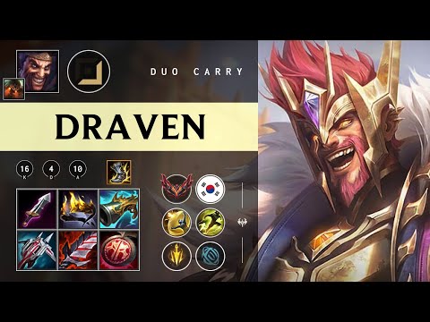 Draven ADC vs Aphelios - KR Grandmaster Patch 26.02