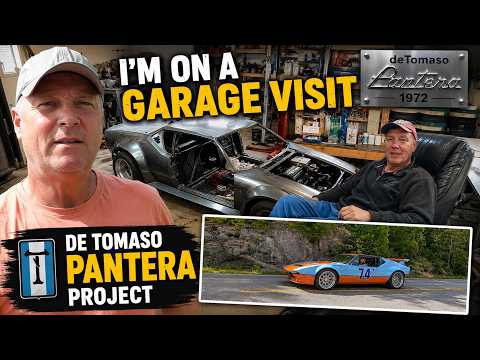 Thumbnail for 1972 De Tomaso Pantera Restoration Project | Garage Visit 2023 by De Tomaso